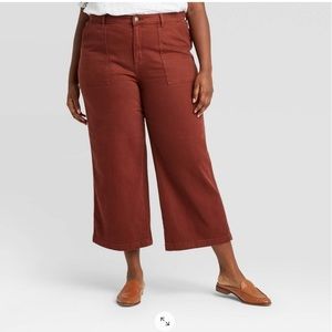 Universal Thread Maroon Wide Leg Pants